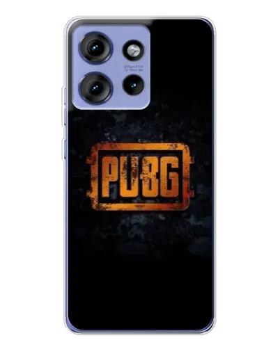 Чехол для Motorola Edge 50 с картинкой «PUBG — золотой логотип» Чехол для Motorola Edge 50 с картинкой «PUBG — золотой логотип»