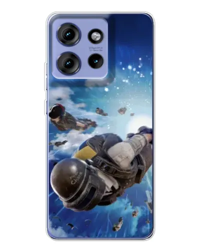 Чехол для Motorola Edge 50 с картинкой «Десант PUBG — прыжок» Чехол для Motorola Edge 50 с картинкой «Десант PUBG — прыжок»