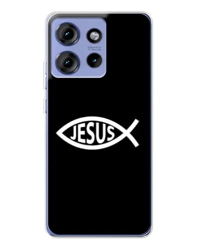 Чехол для Motorola Edge 50 с картинкой «Классический Jesus»