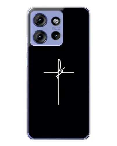 Чехол для Motorola Edge 50 с картинкой «Тонкий крест» Чехол для Motorola Edge 50 с картинкой «Тонкий крест»