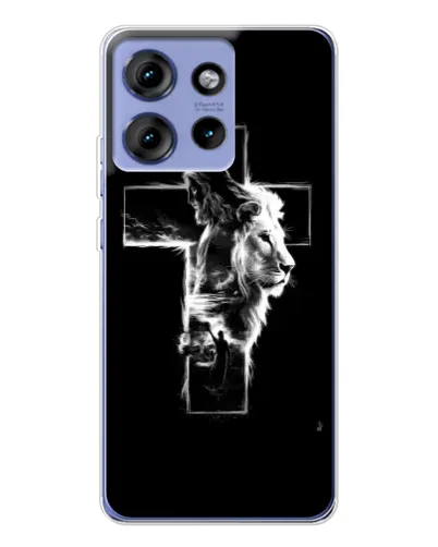 Чехол для Motorola Edge 50 с картинкой «Сияющий крест Jesus» Чехол для Motorola Edge 50 с картинкой «Сияющий крест Jesus»