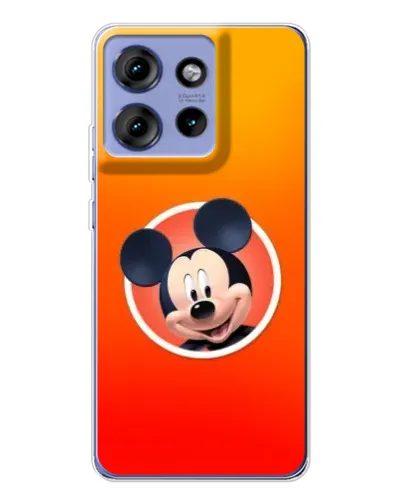 Чехол для Motorola Edge 50 с картинкой «Mickey в круге»