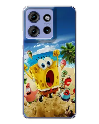 Чехол для Motorola Edge 50 с картинкой «Развлечения на пляже»