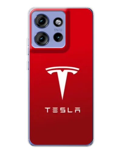 Чехол для Motorola Edge 50 с картинкой «Tesla Red Classic» Чехол для Motorola Edge 50 с картинкой «Tesla Red Classic»