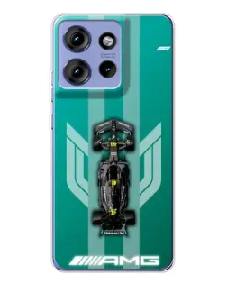 Чехол для Motorola Edge 50 с картинкой «Mercedes AMG Petronas»