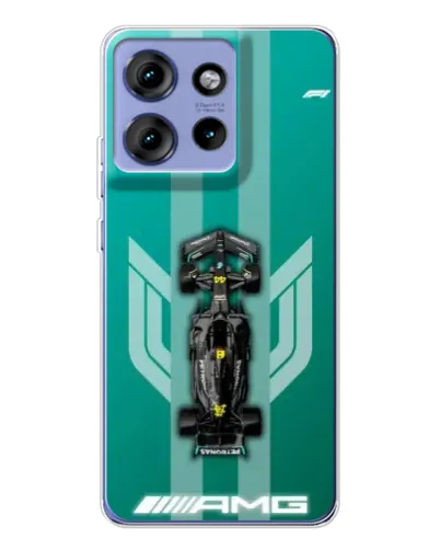 Чехол для Motorola Edge 50 с картинкой «Mercedes AMG Petronas»