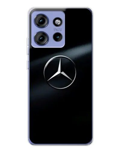 Чохол для Motorola Edge 50 з картинкою «Mercedes на металі» Чохол для Motorola Edge 50 з картинкою «Mercedes на металі»