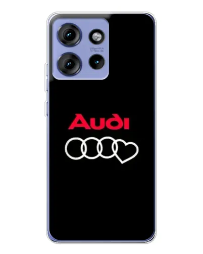 Чехол для Motorola Edge 50 с картинкой «Логотип Audi Heart» Чехол для Motorola Edge 50 с картинкой «Логотип Audi Heart»