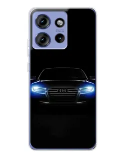 Чохол для Motorola Edge 50 з картинкою «Audi в неоні» Чохол для Motorola Edge 50 з картинкою «Audi в неоні»
