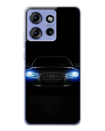 Чехол для Motorola Edge 50 с картинкой «Audi в неоне» Чехол для Motorola Edge 50 с картинкой «Audi в неоне»