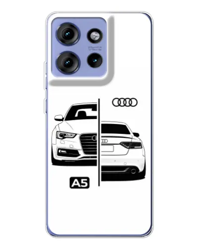 Чехол для Motorola Edge 50 с картинкой «Audi — контрастный дизайн» Чехол для Motorola Edge 50 с картинкой «Audi — контрастный дизайн»