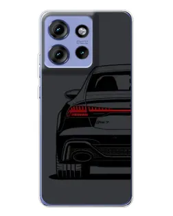 Чохол для Motorola Edge 50 з картинкою «Задня частина Audi — арт» Чохол для Motorola Edge 50 з картинкою «Задня частина Audi — арт»