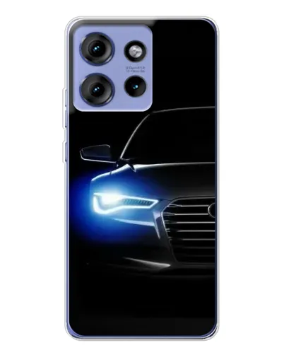 Чехол для Motorola Edge 50 с картинкой «Неоновый взгляд Audi» Чехол для Motorola Edge 50 с картинкой «Неоновый взгляд Audi»