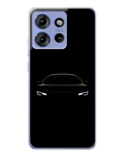 Чохол для Motorola Edge 50 з картинкою «Погляд Audi у темряві» Чохол для Motorola Edge 50 з картинкою «Погляд Audi у темряві»