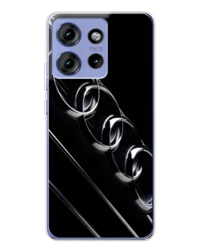 Чехол для Motorola Edge 50 с картинкой «Audi — абстрактные кольца» Чехол для Motorola Edge 50 с картинкой «Audi — абстрактные кольца»
