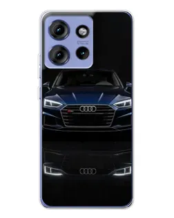 Чохол для Motorola Edge 50 з картинкою «Audi — нічне відображення» Чохол для Motorola Edge 50 з картинкою «Audi — нічне відображення»