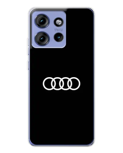 Чехол для Motorola Edge 50 с картинкой «Audi White Logo» Чехол для Motorola Edge 50 с картинкой «Audi White Logo»