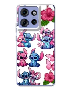 Чохол для Motorola Edge 50 з картинкою «Стікери Stitch та Angel» Чохол для Motorola Edge 50 з картинкою «Стікери Stitch та Angel»