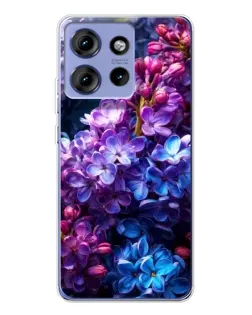 Чохол для Motorola Edge 50 з картинкою «Бузковий цвіт»