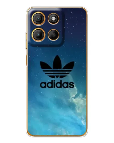 Чехол для Motorola Edge 60 Fusion с картинкой «Adidas Stone Logo»