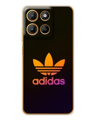 Чехол для Motorola Edge 60 Fusion с картинкой «Градиент Adidas»