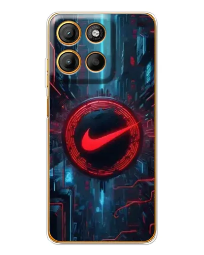 Чехол для Motorola Edge 60 Fusion с картинкой «Техногенный стиль Nike» Чехол для Motorola Edge 60 Fusion с картинкой «Техногенный стиль Nike»
