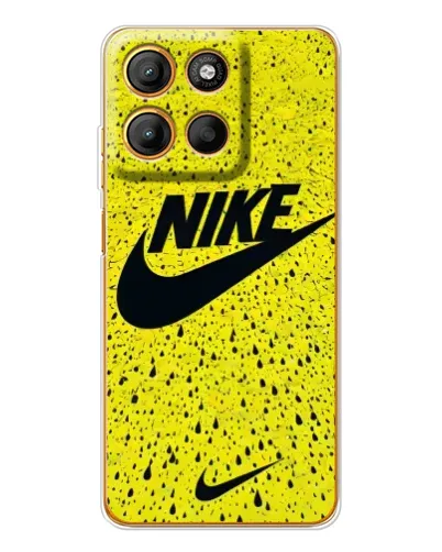 Чехол для Motorola Edge 60 Fusion с картинкой «Желтый текстурный Nike» Чехол для Motorola Edge 60 Fusion с картинкой «Желтый текстурный Nike»