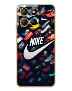 Чехол для Motorola Edge 60 Fusion с картинкой «Коллекция кроссовок Nike» Чехол для Motorola Edge 60 Fusion с картинкой «Коллекция кроссовок Nike»