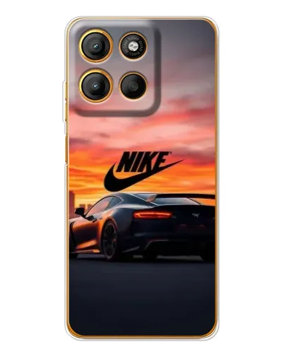 Чехол для Motorola Edge 60 Fusion с картинкой «Nike и суперкар» Чехол для Motorola Edge 60 Fusion с картинкой «Nike и суперкар»