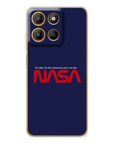 Чехол для Motorola Edge 60 Fusion с картинкой «NASA — глубокий космос»