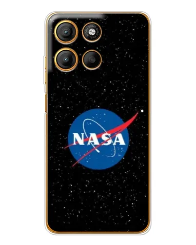 Чехол для Motorola Edge 60 Fusion с картинкой «NASA — звездное небо»