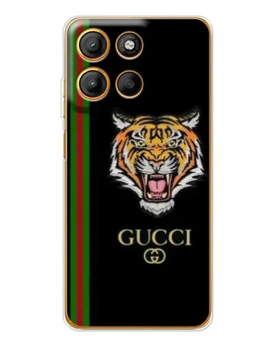 Чехол для Motorola Edge 60 Fusion с картинкой «Тигр Gucci» Чехол для Motorola Edge 60 Fusion с картинкой «Тигр Gucci»
