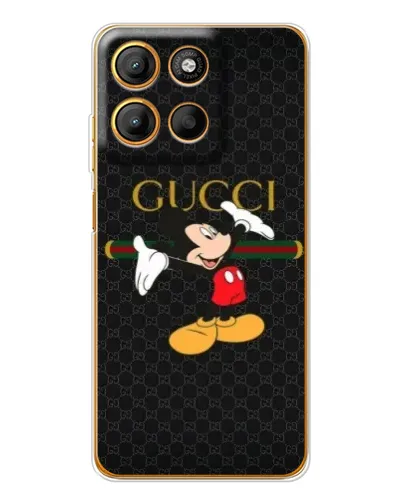 Чехол для Motorola Edge 60 Fusion с картинкой «Микки Маус Gucci» Чехол для Motorola Edge 60 Fusion с картинкой «Микки Маус Gucci»