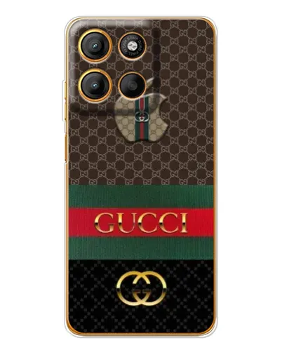 Чехол для Motorola Edge 60 Fusion с картинкой «Gucci — брендированный десерт» Чехол для Motorola Edge 60 Fusion с картинкой «Gucci — брендированный десерт»