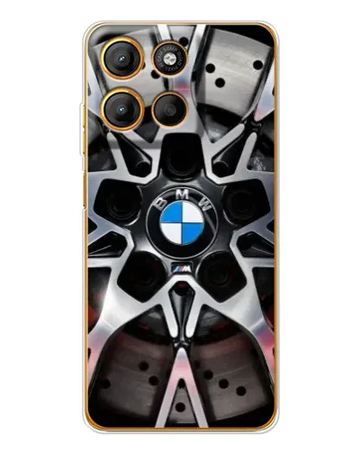 Чехол для Motorola Edge 60 Fusion с картинкой «BMW — деталь диска»
