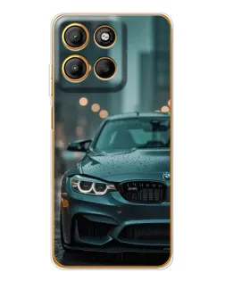 Чехол для Motorola Edge 60 Fusion с картинкой «BMW в огнях города» Чехол для Motorola Edge 60 Fusion с картинкой «BMW в огнях города»