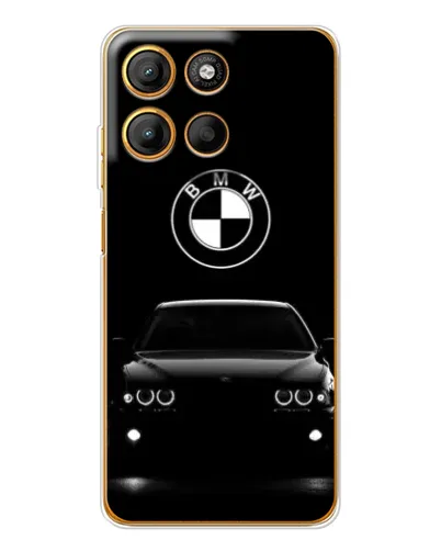Чехол для Motorola Edge 60 Fusion с картинкой «BMW — взгляд из темноты»
