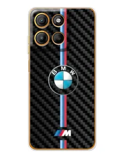 Чехол для Motorola Edge 60 Fusion с картинкой «Эмблема BMW и карбон» Чехол для Motorola Edge 60 Fusion с картинкой «Эмблема BMW и карбон»