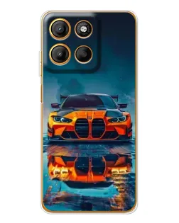 Чехол для Motorola Edge 60 Fusion с картинкой «BMW — золотая эмблема» Чехол для Motorola Edge 60 Fusion с картинкой «BMW — золотая эмблема»