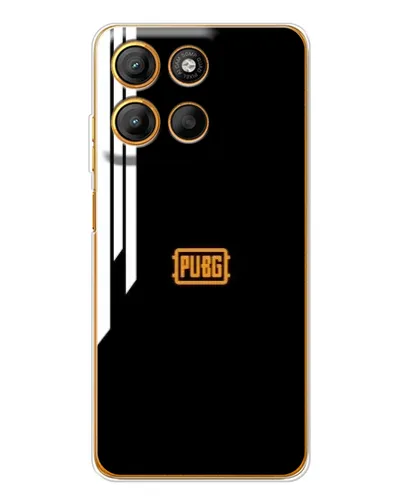Чехол для Motorola Edge 60 Fusion с картинкой «PUBG — вертикальные линии»