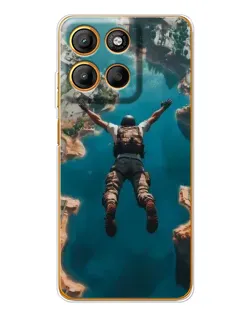 Чехол для Motorola Edge 60 Fusion с картинкой «PUBG — свободное падение» Чехол для Motorola Edge 60 Fusion с картинкой «PUBG — свободное падение»