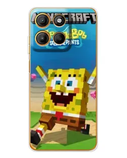 Чехол для Motorola Edge 60 Fusion с картинкой «Губка Боб Minecraft» Чехол для Motorola Edge 60 Fusion с картинкой «Губка Боб Minecraft»