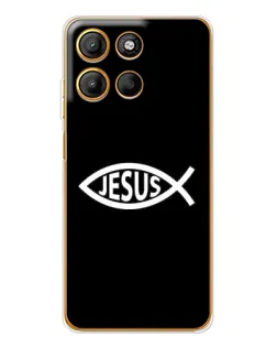 Чехол для Motorola Edge 60 Fusion с картинкой «Классический Jesus»