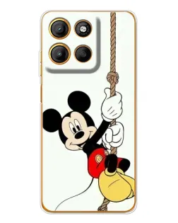 Чехол для Motorola Edge 60 Fusion с картинкой «Mickey на канате» Чехол для Motorola Edge 60 Fusion с картинкой «Mickey на канате»