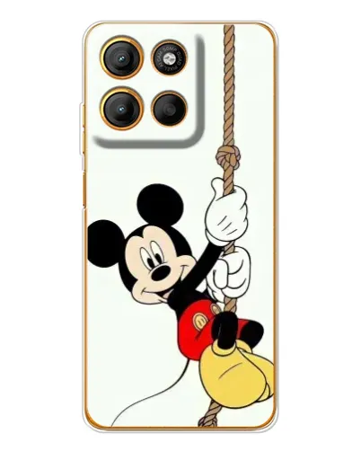 Чехол для Motorola Edge 60 Fusion с картинкой «Mickey на канате» Чехол для Motorola Edge 60 Fusion с картинкой «Mickey на канате»