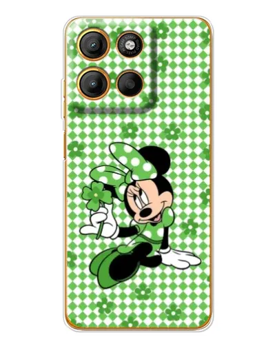 Чехол для Motorola Edge 60 Fusion с картинкой «Mickey в клетку» Чехол для Motorola Edge 60 Fusion с картинкой «Mickey в клетку»