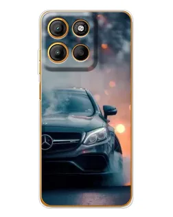 Чехол для Motorola Edge 60 Fusion с картинкой «Mercedes — ночной город» Чехол для Motorola Edge 60 Fusion с картинкой «Mercedes — ночной город»