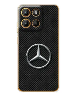 Чехол для Motorola Edge 60 Fusion с картинкой «Карбоновый Mercedes стиль» Чехол для Motorola Edge 60 Fusion с картинкой «Карбоновый Mercedes стиль»