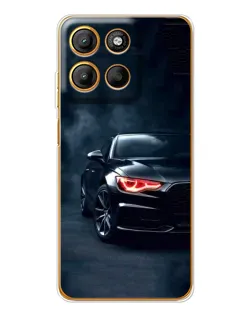 Чехол для Motorola Edge 60 Fusion с картинкой «Audi — хищный взгляд»