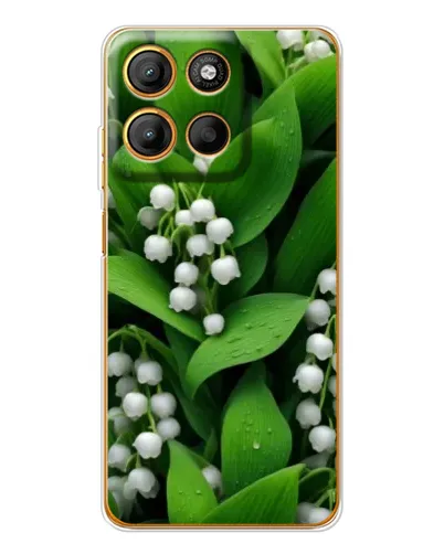 Чехол для Motorola Edge 60 Fusion с картинкой «Ландыши в зелени» Чехол для Motorola Edge 60 Fusion с картинкой «Ландыши в зелени»